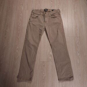 Paige Normandie Jeans Men Size 31x27 Five Pocket Khaki Stretch Denim Casual